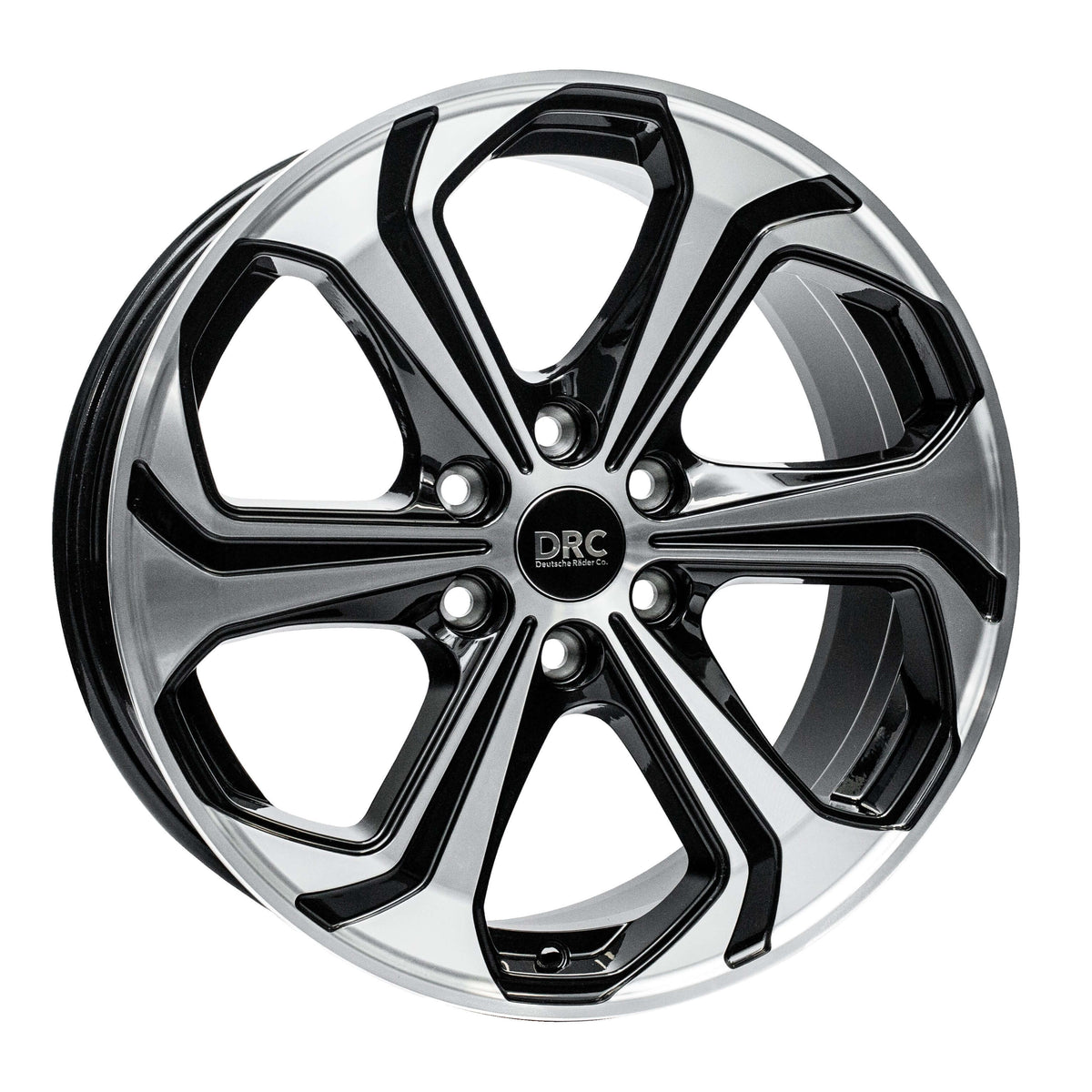 DRC - Sport-6 8.0x18 (Black / Full Polished)