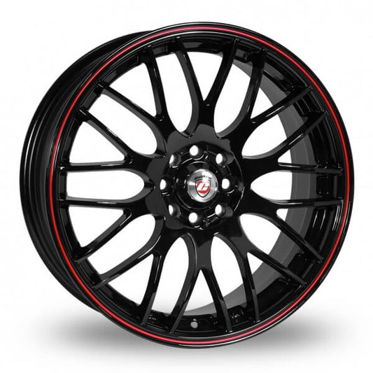 Calibre - Motion 7.0x17 (Gloss Black / Red Pinstripe)